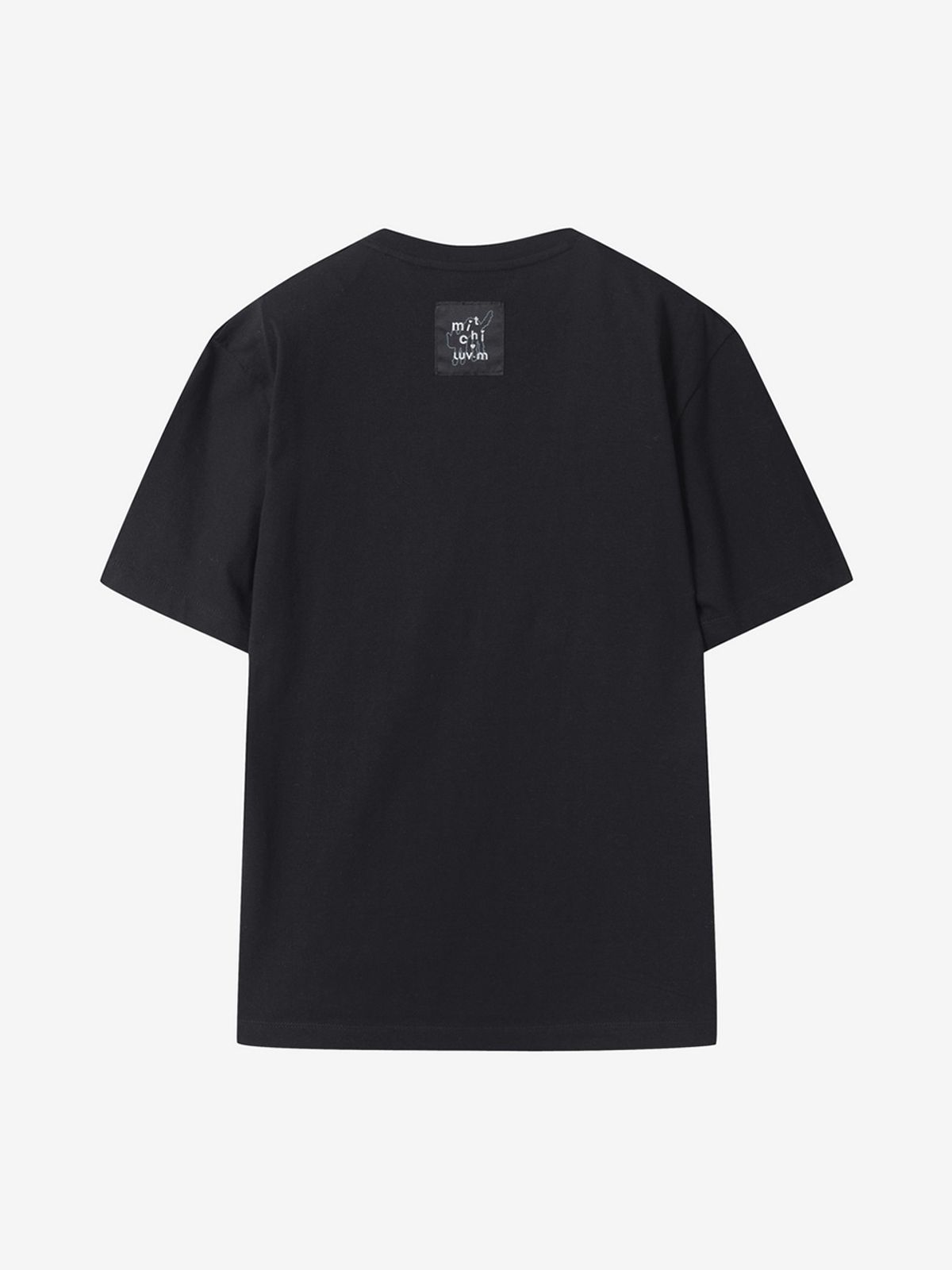 엘유브이엠(LUVM) UNISEX BASIC MITCHI T-SHIRT_BLACK