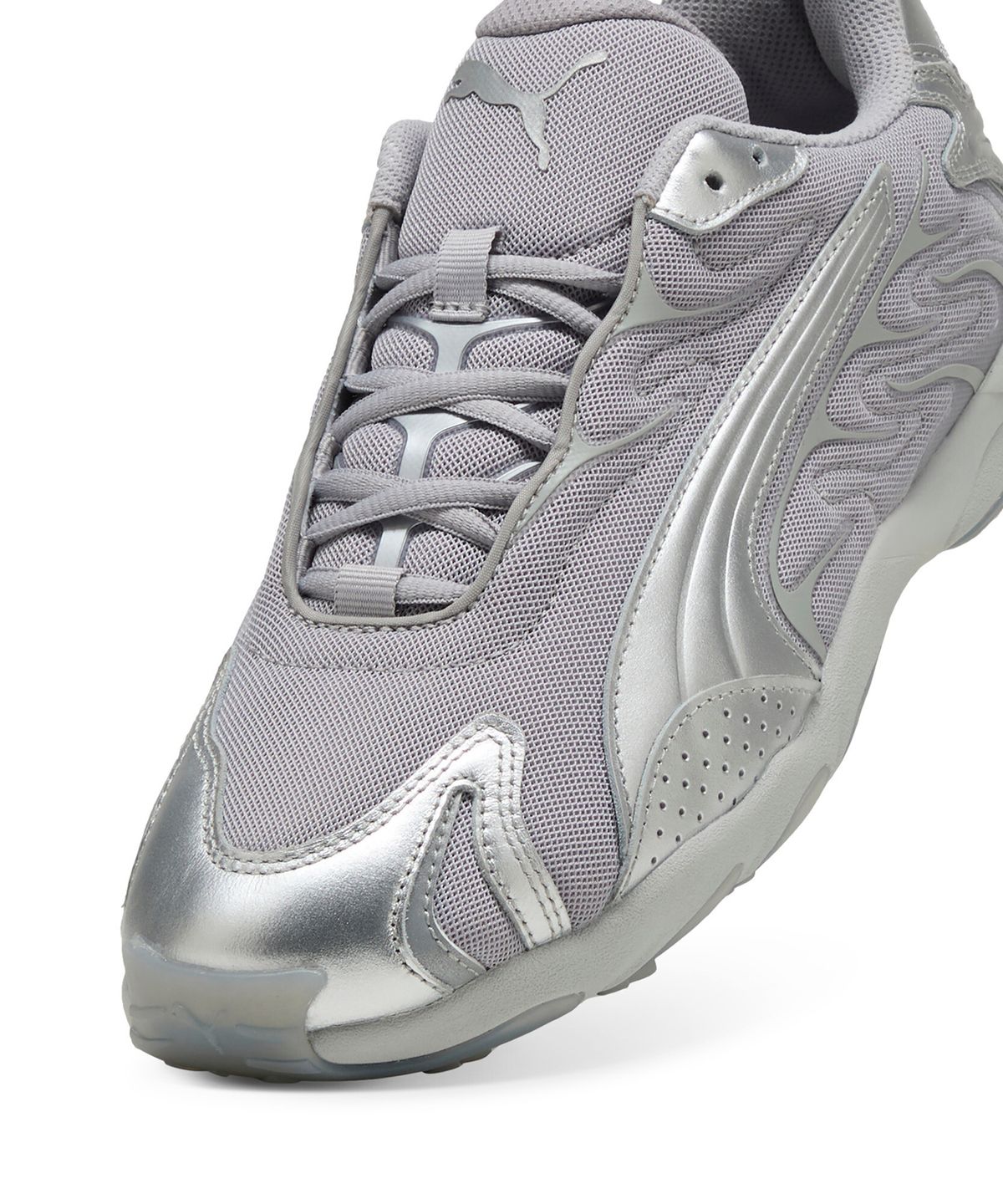푸마(PUMA) 인헤일 메탈릭 - 그레이:팀실버 / 401780-01