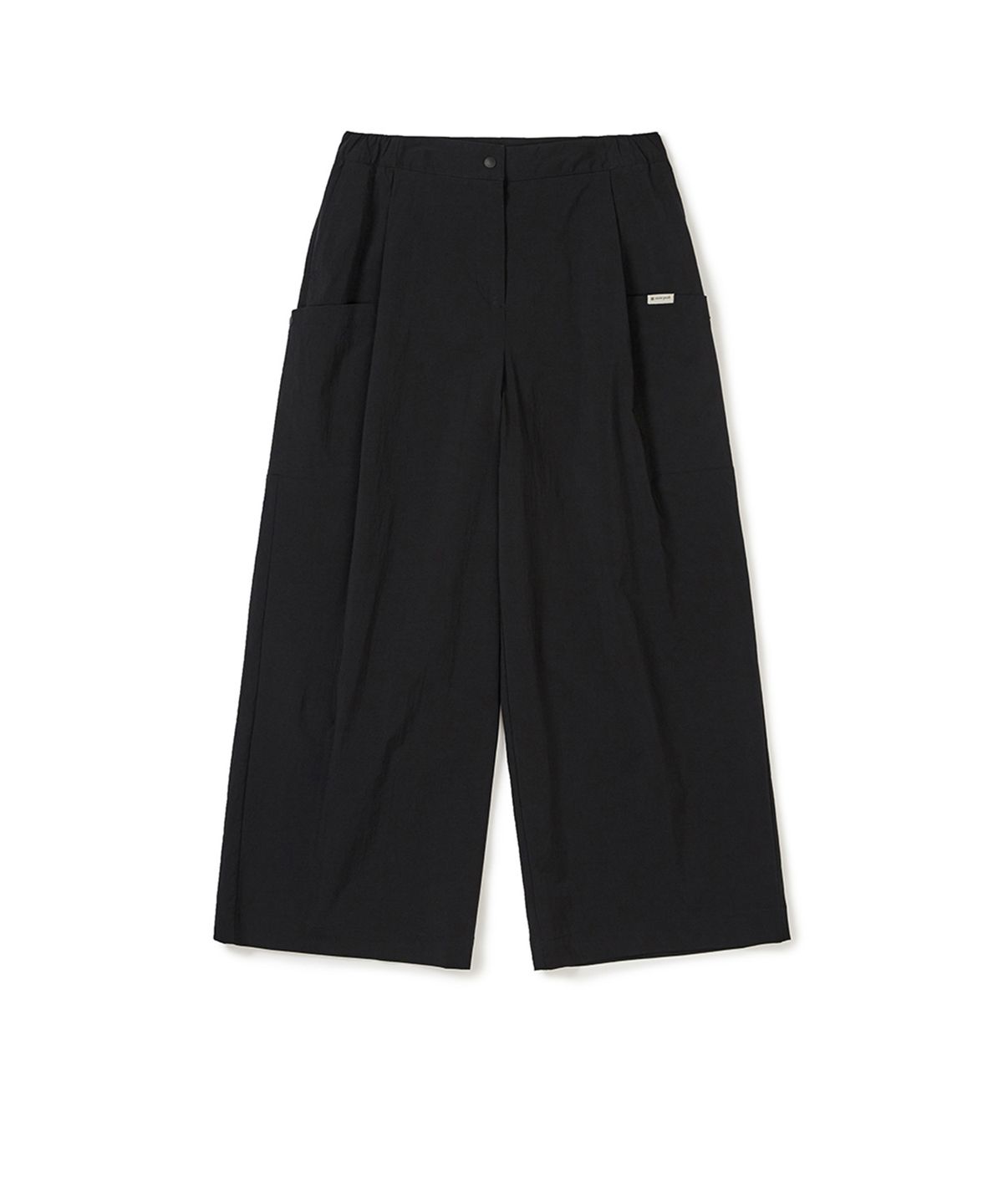 스노우피크 어패럴(SNOWPEAK APPAREL) 루트 여성 와이드 팬츠 (S25MWRPT65) Black
