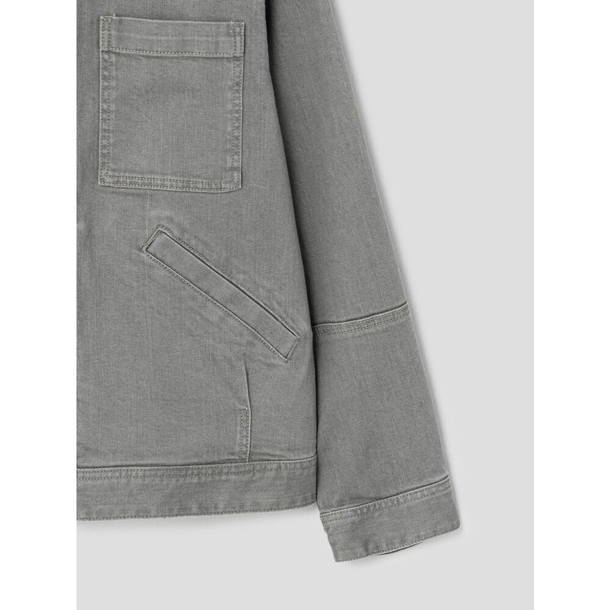 시프트지(SHIFT.G) Mallet Denim Trucker Jacket  Grey