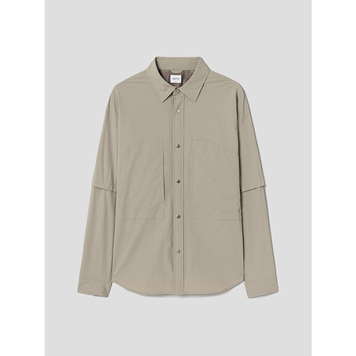 시프트지(SHIFT.G) Module ZoomIn Shirts  Beige