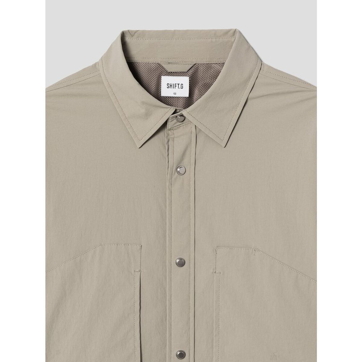시프트지(SHIFT.G) Module ZoomIn Shirts  Beige