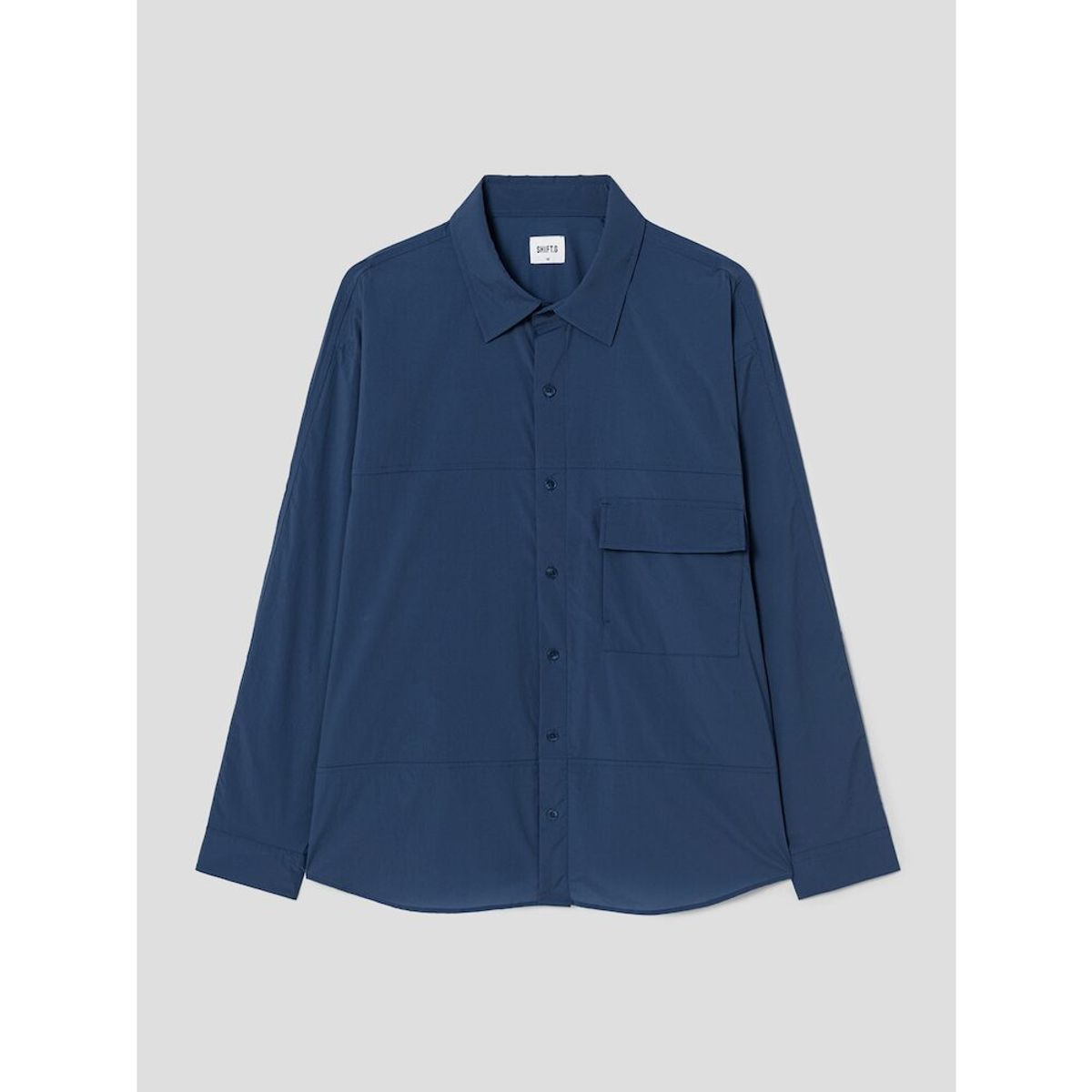 시프트지(SHIFT.G) Utility Cloud Shirts  Blue