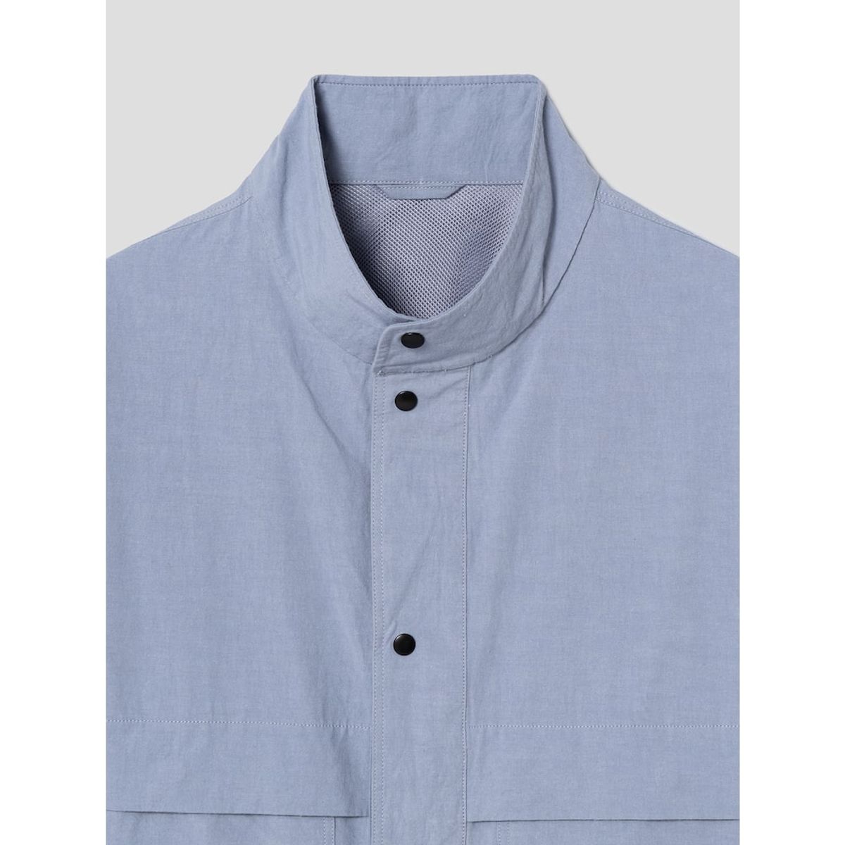 시프트지(SHIFT.G) Cotton Linen ZoomIn Shirts  Grey