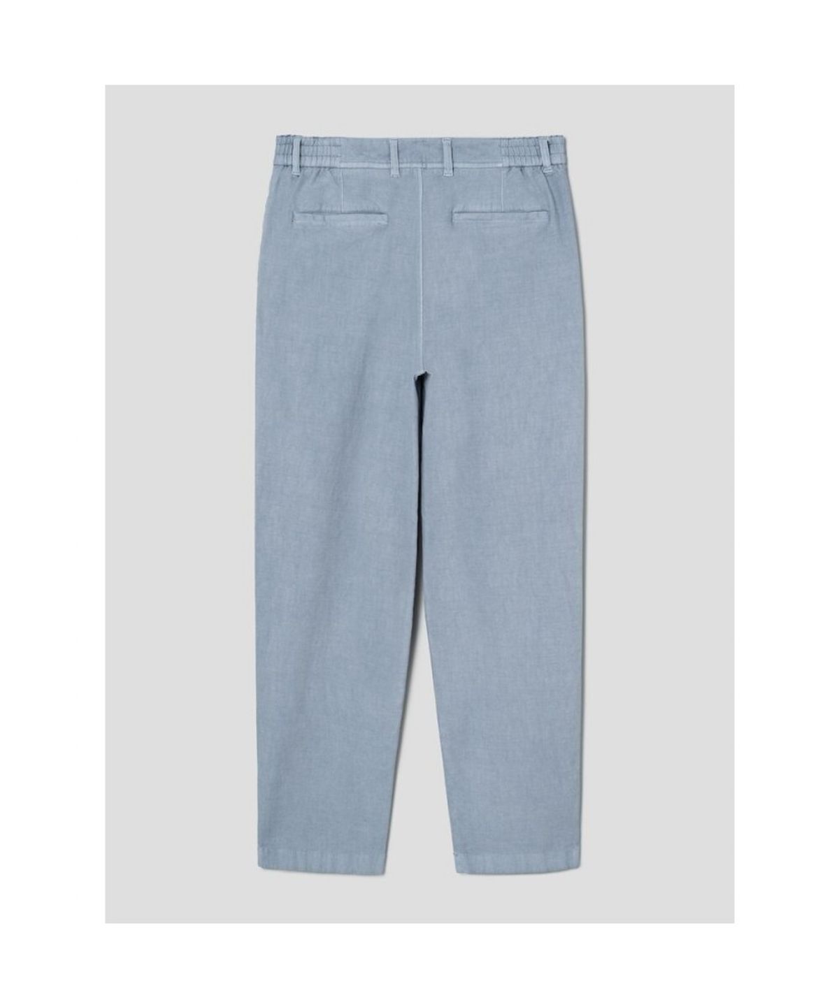 시프트지(SHIFT.G) Garment Dyed Cotton Slacks  Blue