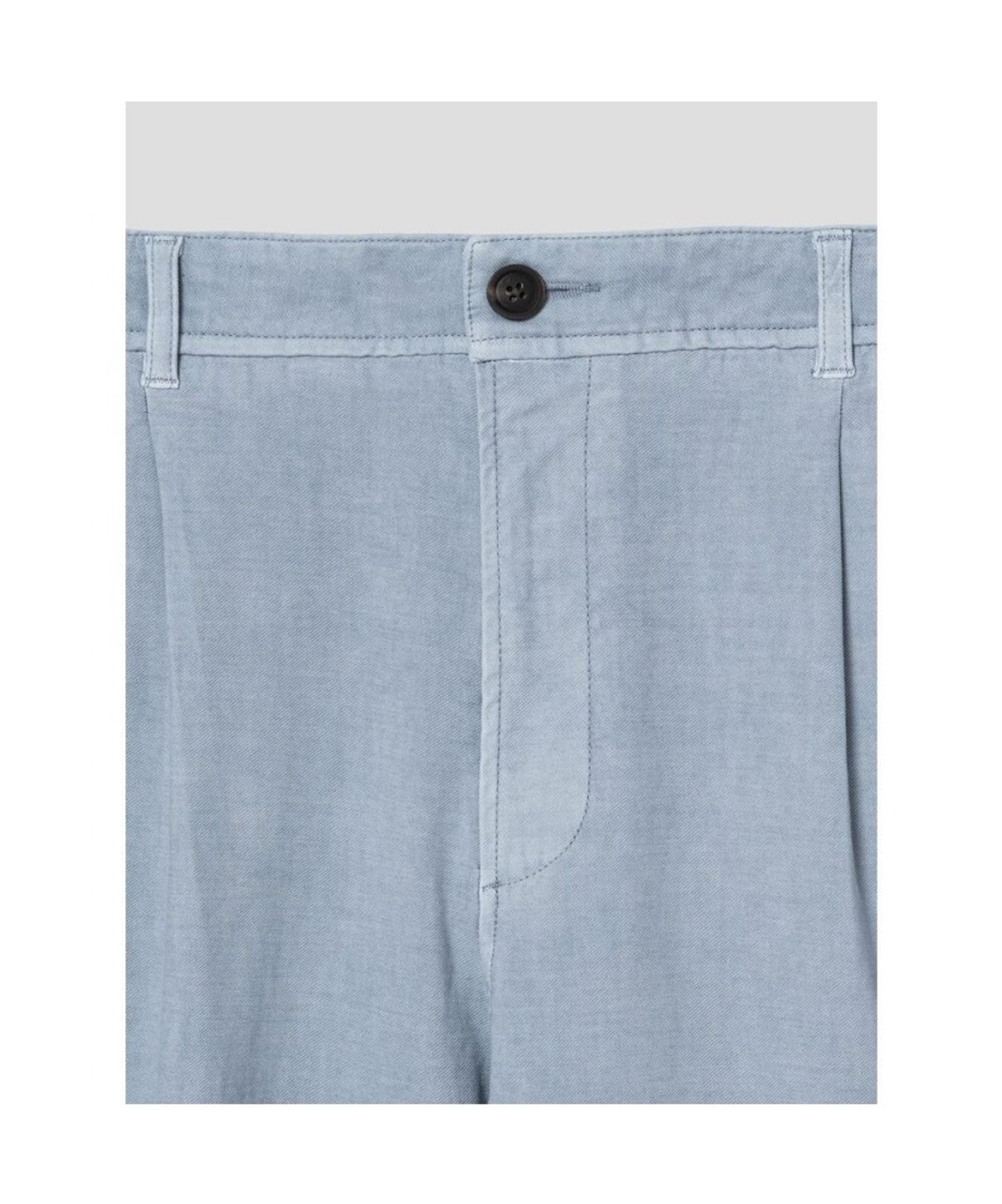 시프트지(SHIFT.G) Garment Dyed Cotton Slacks  Blue