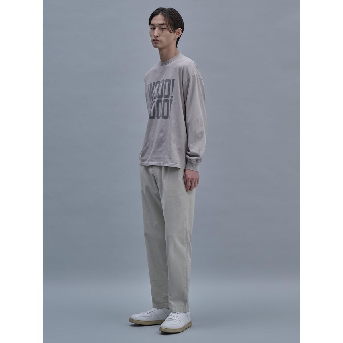 시프트지(SHIFT.G) Garment Dyed Cotton Slacks  Beige