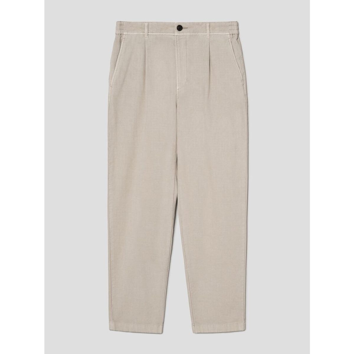 시프트지(SHIFT.G) Garment Dyed Cotton Slacks  Beige
