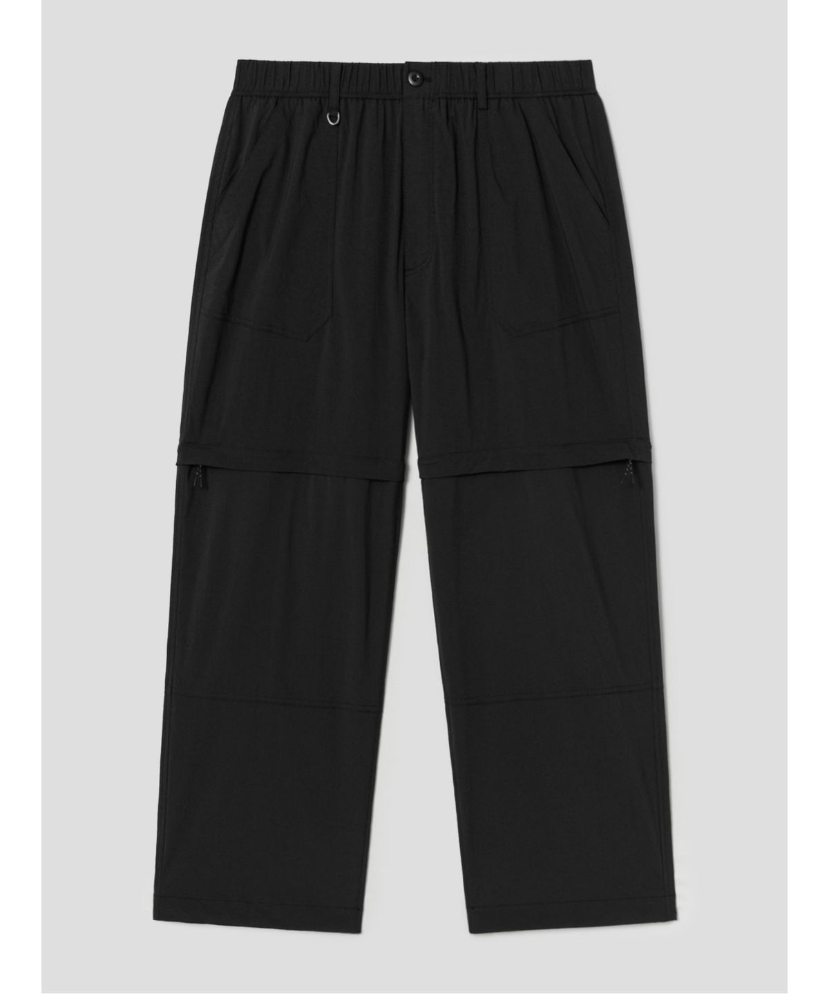 시프트지(SHIFT.G) Module Nylon Wide Pants  Black