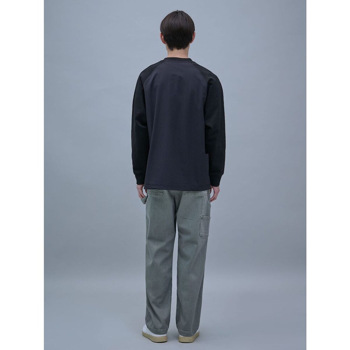 시프트지(SHIFT.G) Mallet Denim Pants (SetUp)  Grey