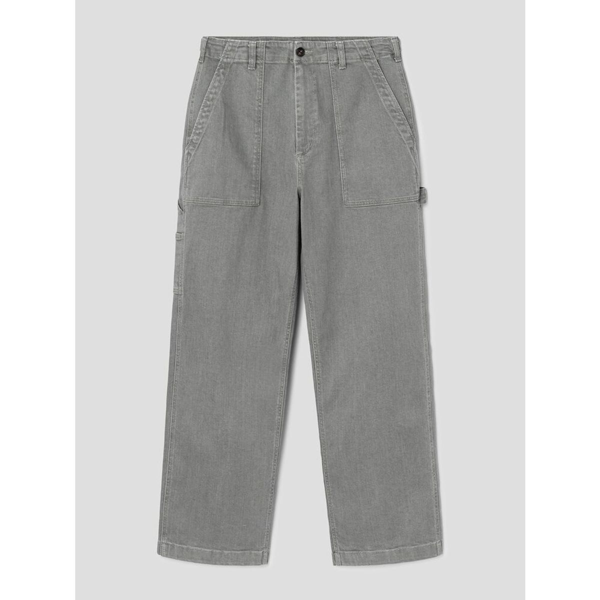 시프트지(SHIFT.G) Mallet Denim Pants (SetUp)  Grey