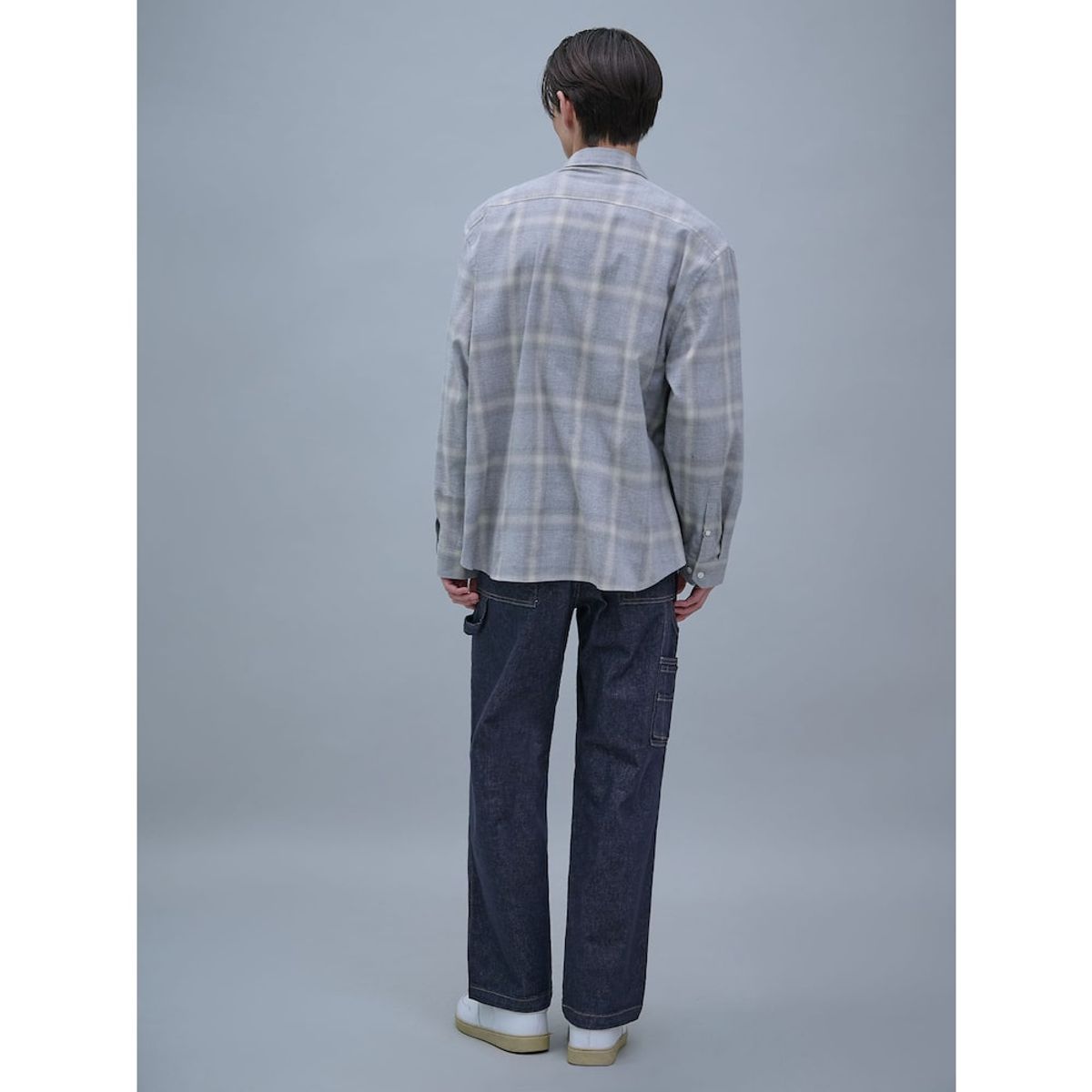 시프트지(SHIFT.G) Mallet Raw Denim Pants  Navy