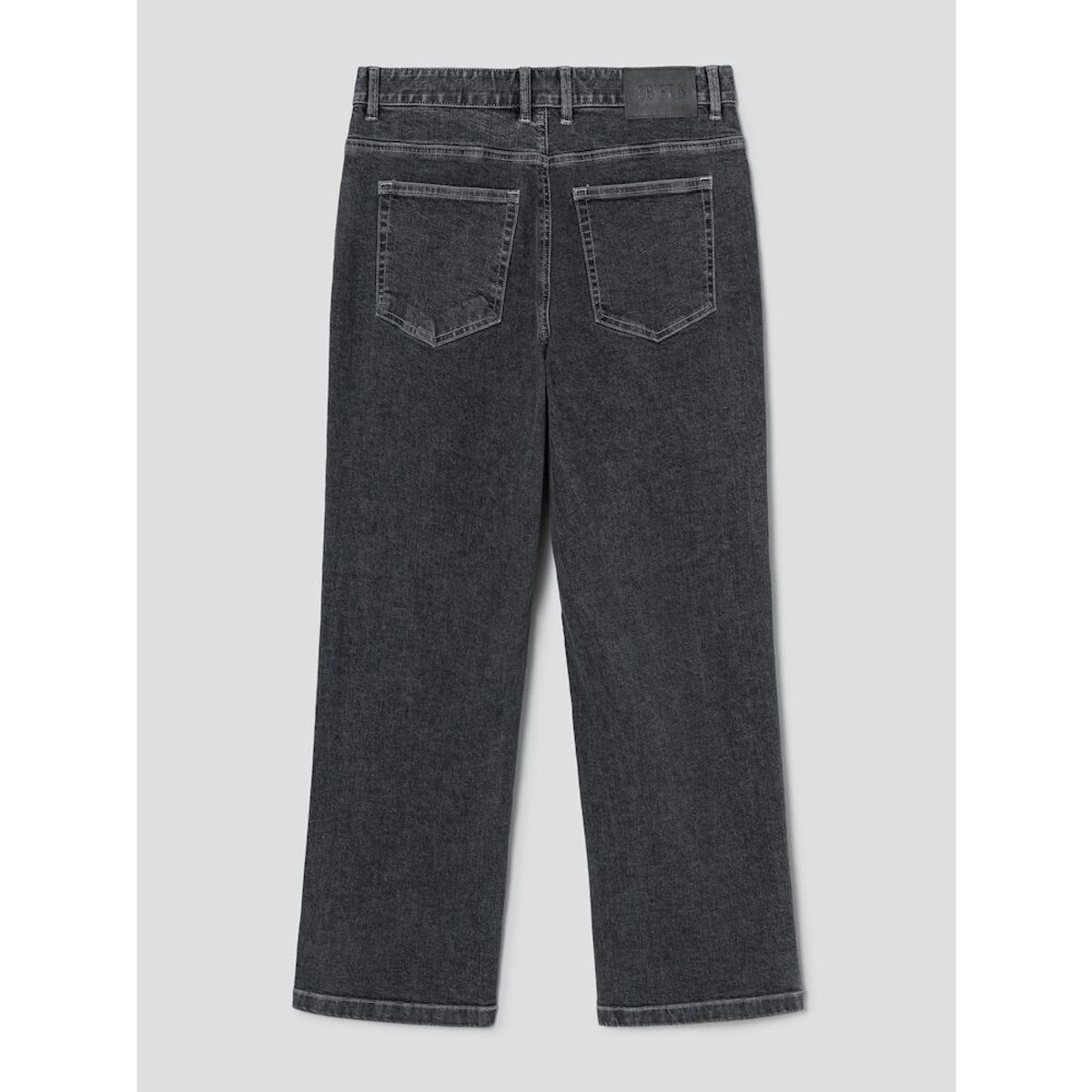 시프트지(SHIFT.G) Washed Wide Denim Pants  Ash
