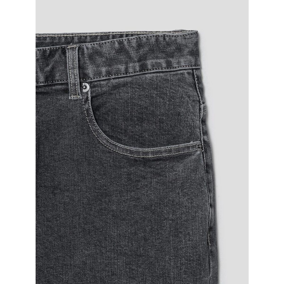 시프트지(SHIFT.G) Washed Wide Denim Pants  Ash
