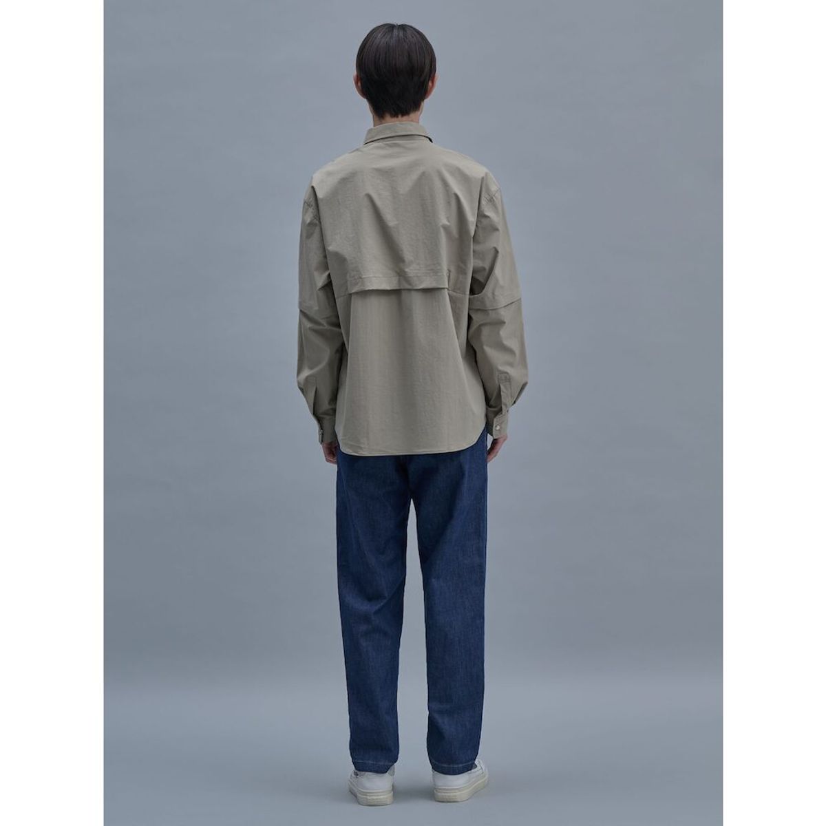 시프트지(SHIFT.G) Officer Light Denim Pants  Navy