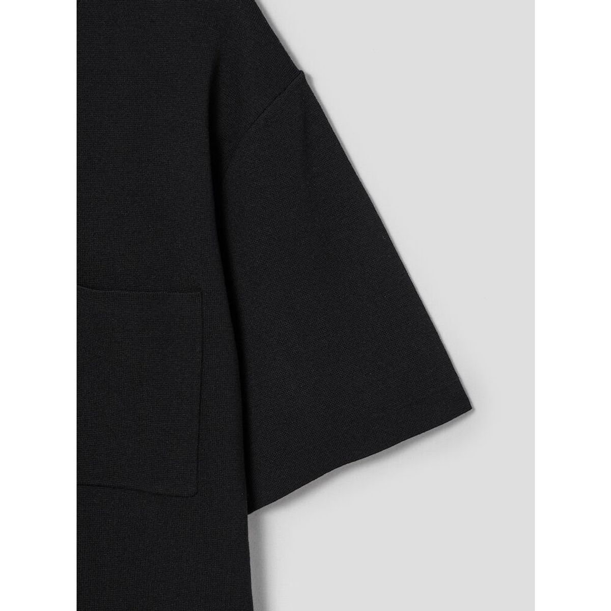 시프트지(SHIFT.G) Cotton Crewneck Sweater  Black