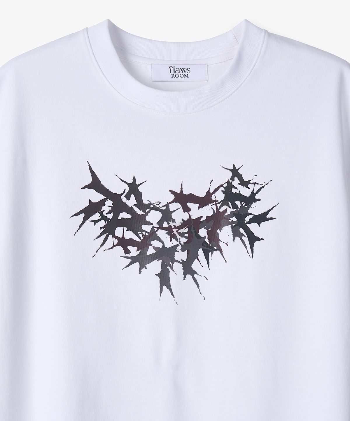 플로즈룸(FLAWSROOM) Broken Hearts TShirt WHITE