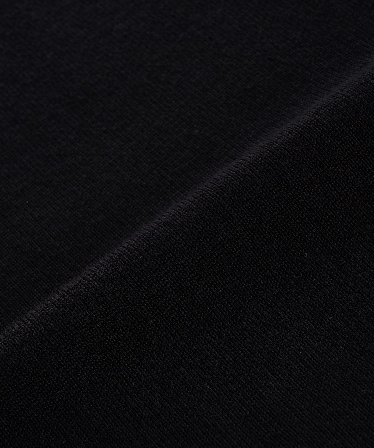 플로즈룸(FLAWSROOM) Henleyneck Cotton Knit BLACK