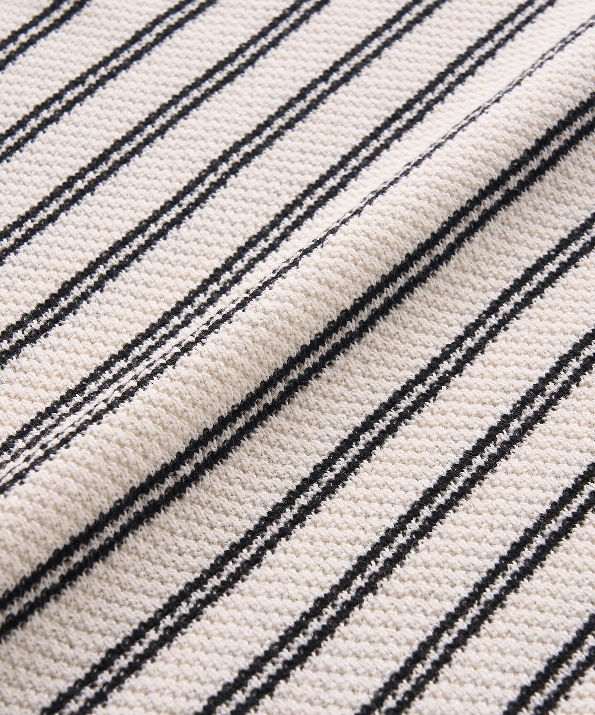 플로즈룸(FLAWSROOM) Stripe Cotton Knit IVORY