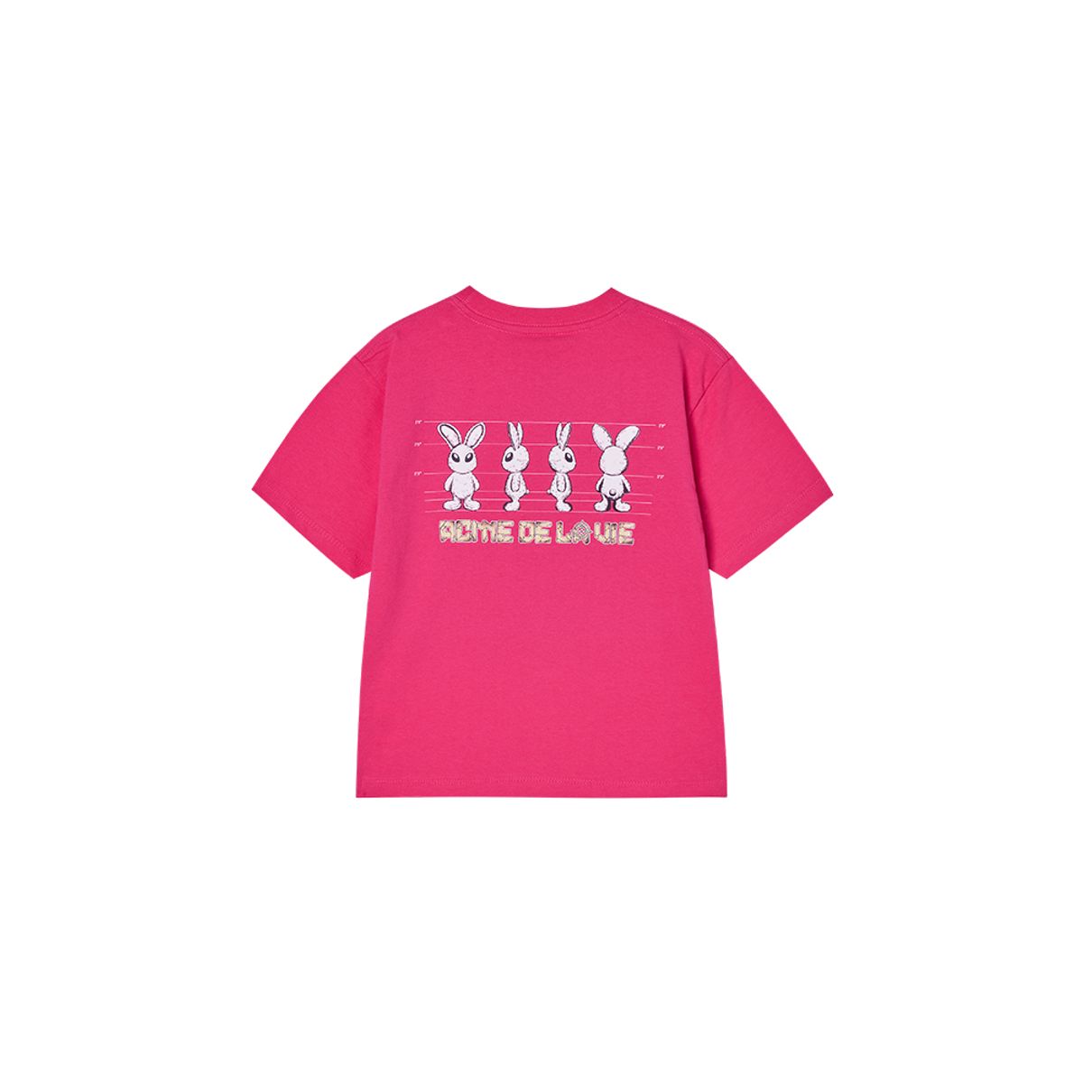 아크메드라비 키즈(acmedelaviekids) KIDS MUGSHOT ALIEN SHORT SLEEVE T-SHIRT (3COLOR)