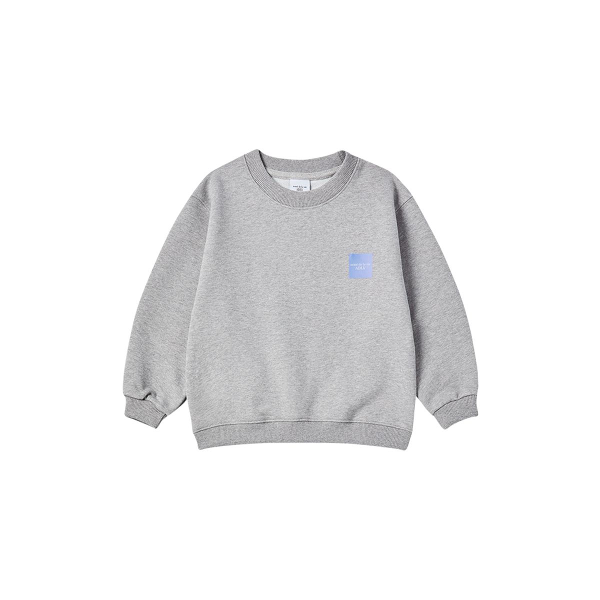 아크메드라비 키즈(acmedelaviekids) KIDS BOX BASIC LOGO SWEATSHIRT (3COLOR)