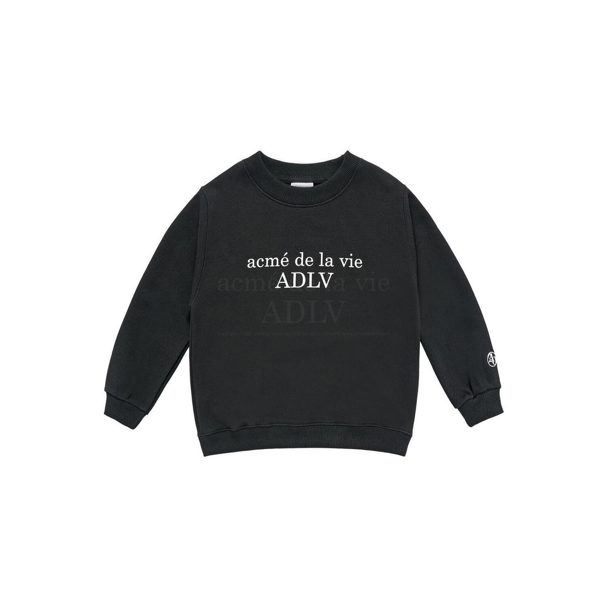 아크메드라비 키즈(acmedelaviekids) KIDS BASIC LOGO SWEATSHIRT (2COLOR)