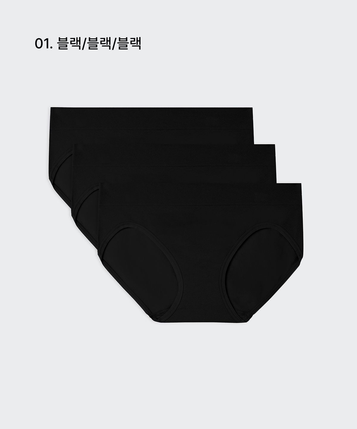 무신사 스탠다드 우먼(MUSINSA STANDARD WOMAN) 우먼즈 홀가먼트 팬티 3팩