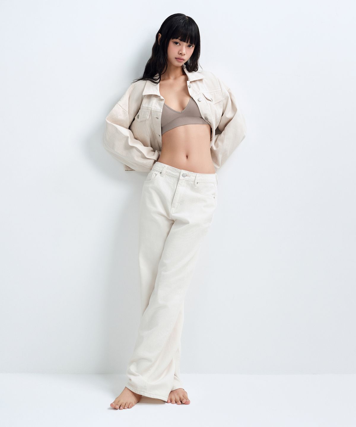 무신사 스탠다드 우먼(MUSINSA STANDARD WOMAN) 우먼즈 홀가먼트 브라렛 [토프]