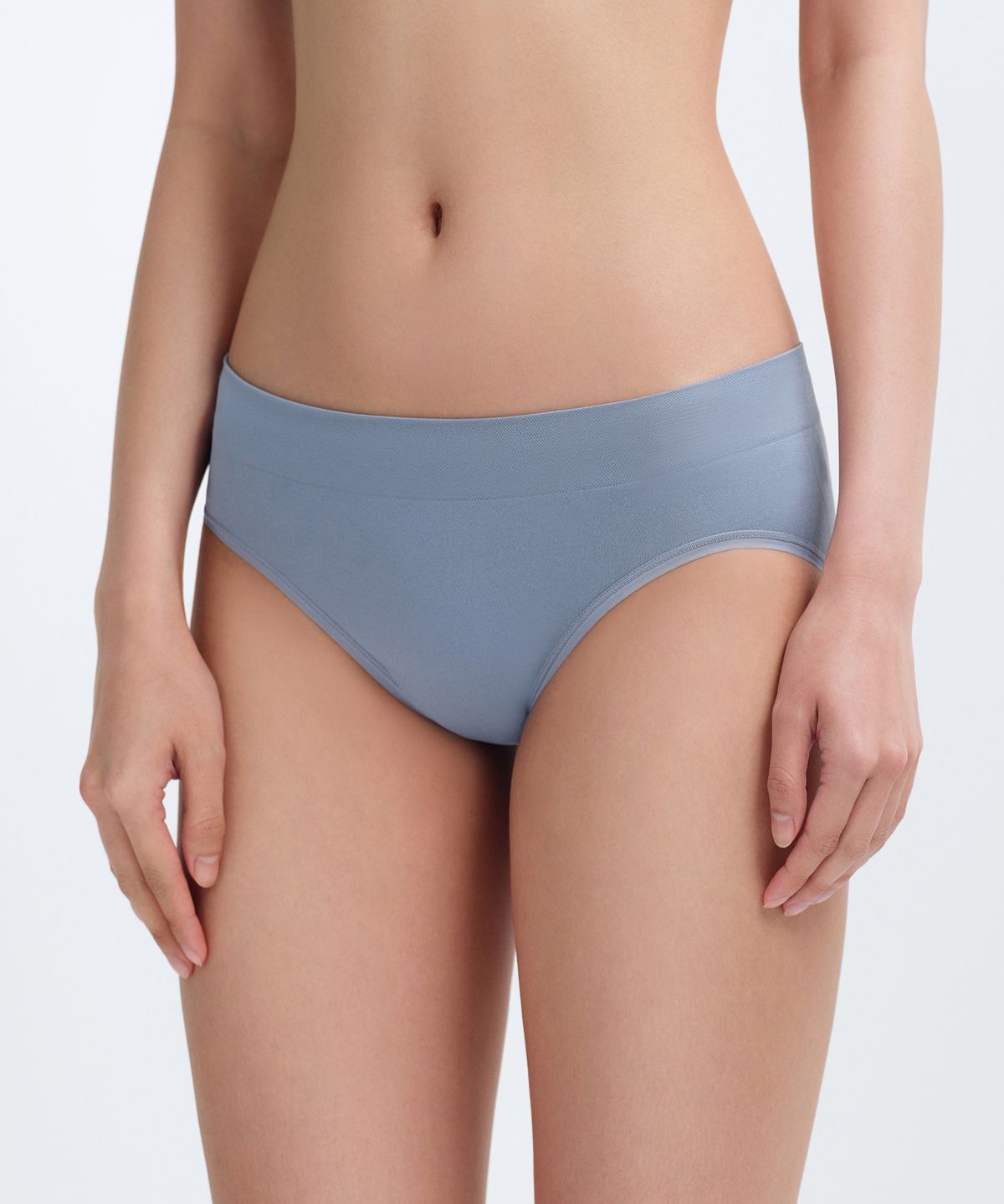 무신사 스탠다드 우먼(MUSINSA STANDARD WOMAN) 우먼즈 홀가먼트 팬티 2팩 [블루 그레이]