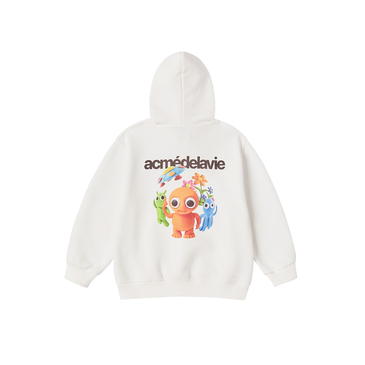아크메드라비 키즈(acmedelaviekids) KIDS CLAY ALIEN HOODIE (3COLOR)