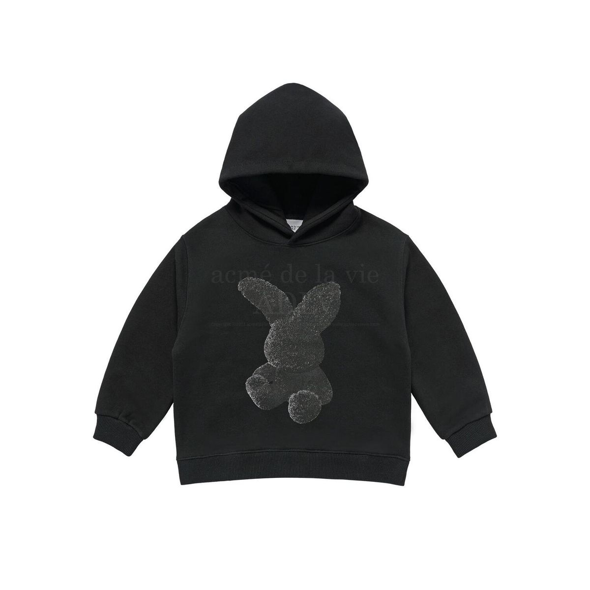아크메드라비 키즈(acmedelaviekids) KIDS FUZZY RABBIT HOODIE (2COLOR)