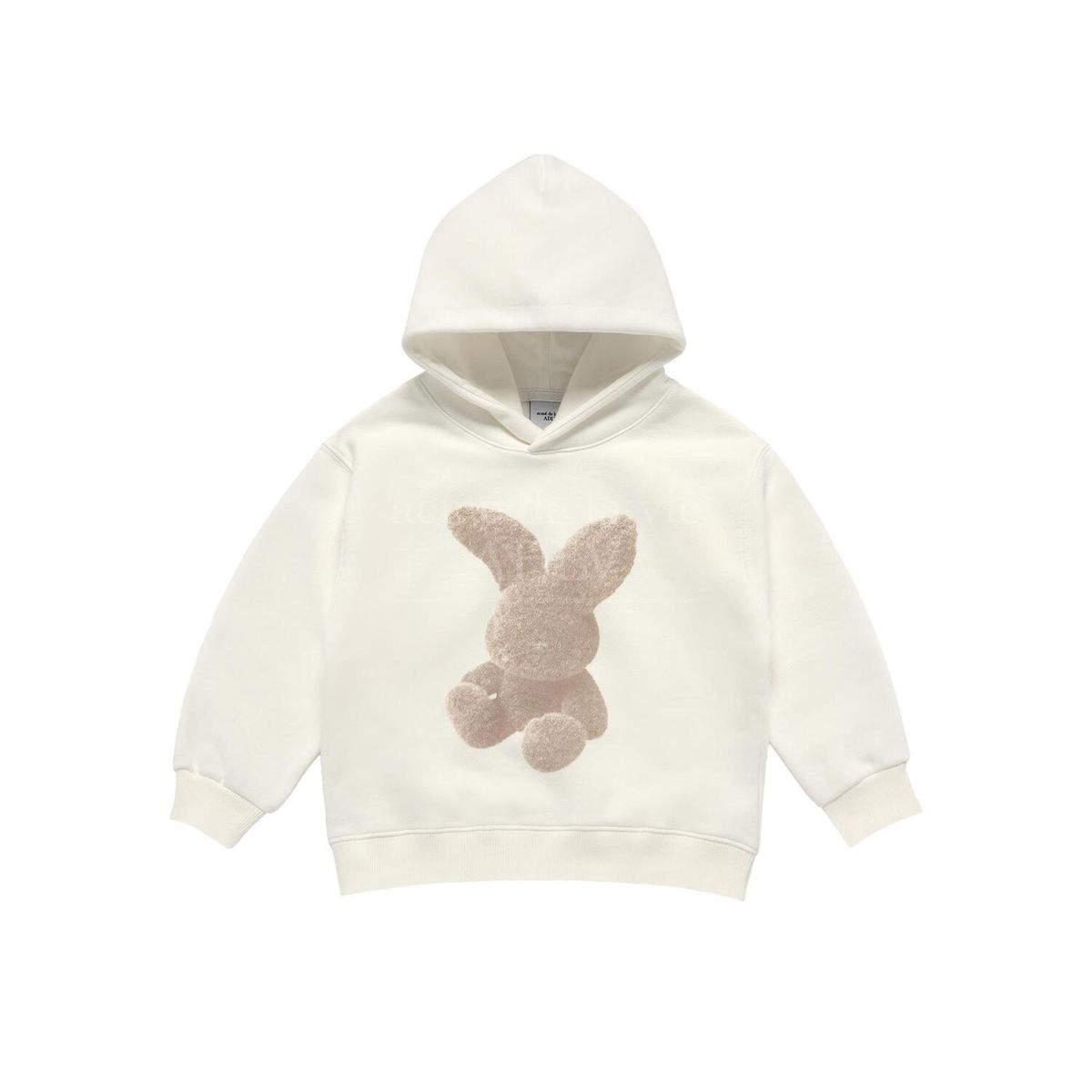 아크메드라비 키즈(acmedelaviekids) KIDS FUZZY RABBIT HOODIE (2COLOR)