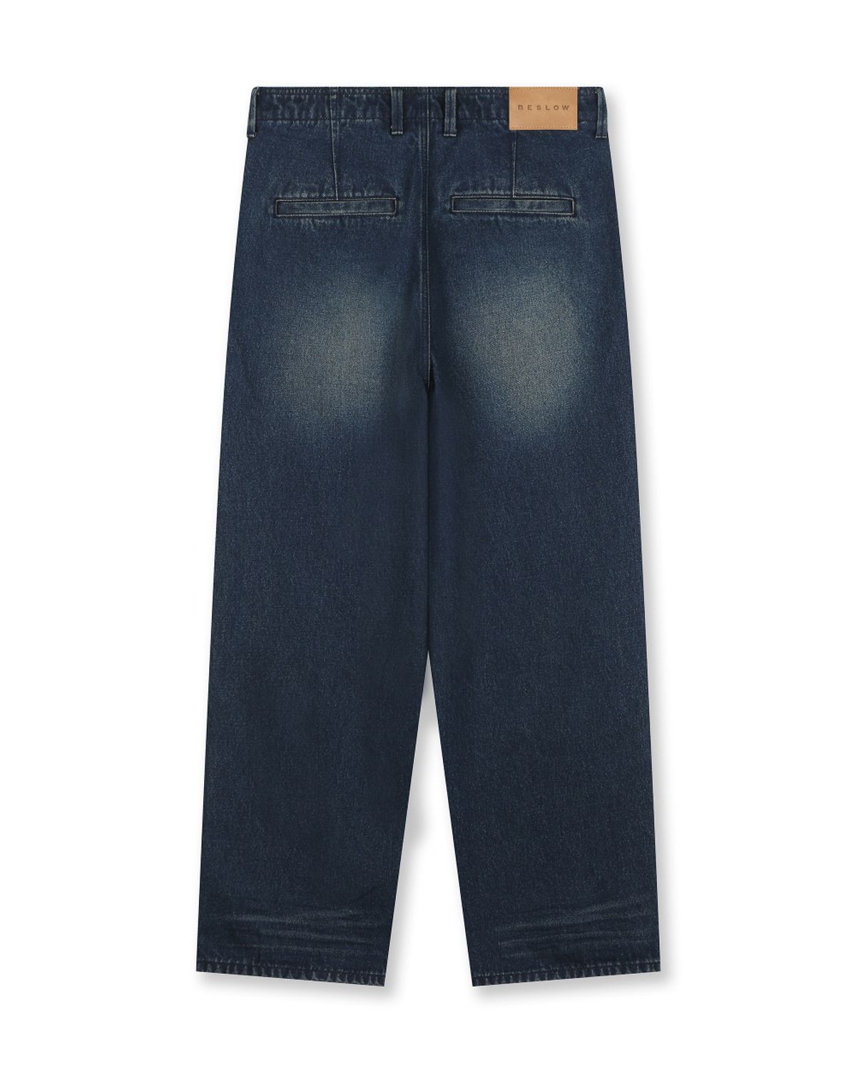 비슬로우(BESLOW) VINTAGE WASHED CHINO DENIM PANTS INDIGO