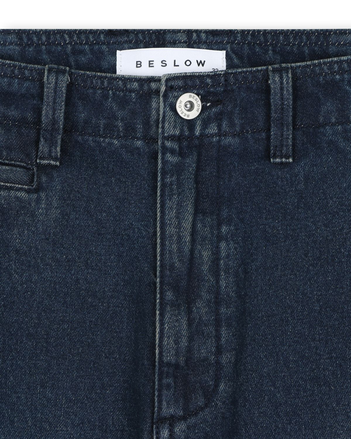 비슬로우(BESLOW) VINTAGE WASHED CHINO DENIM PANTS INDIGO