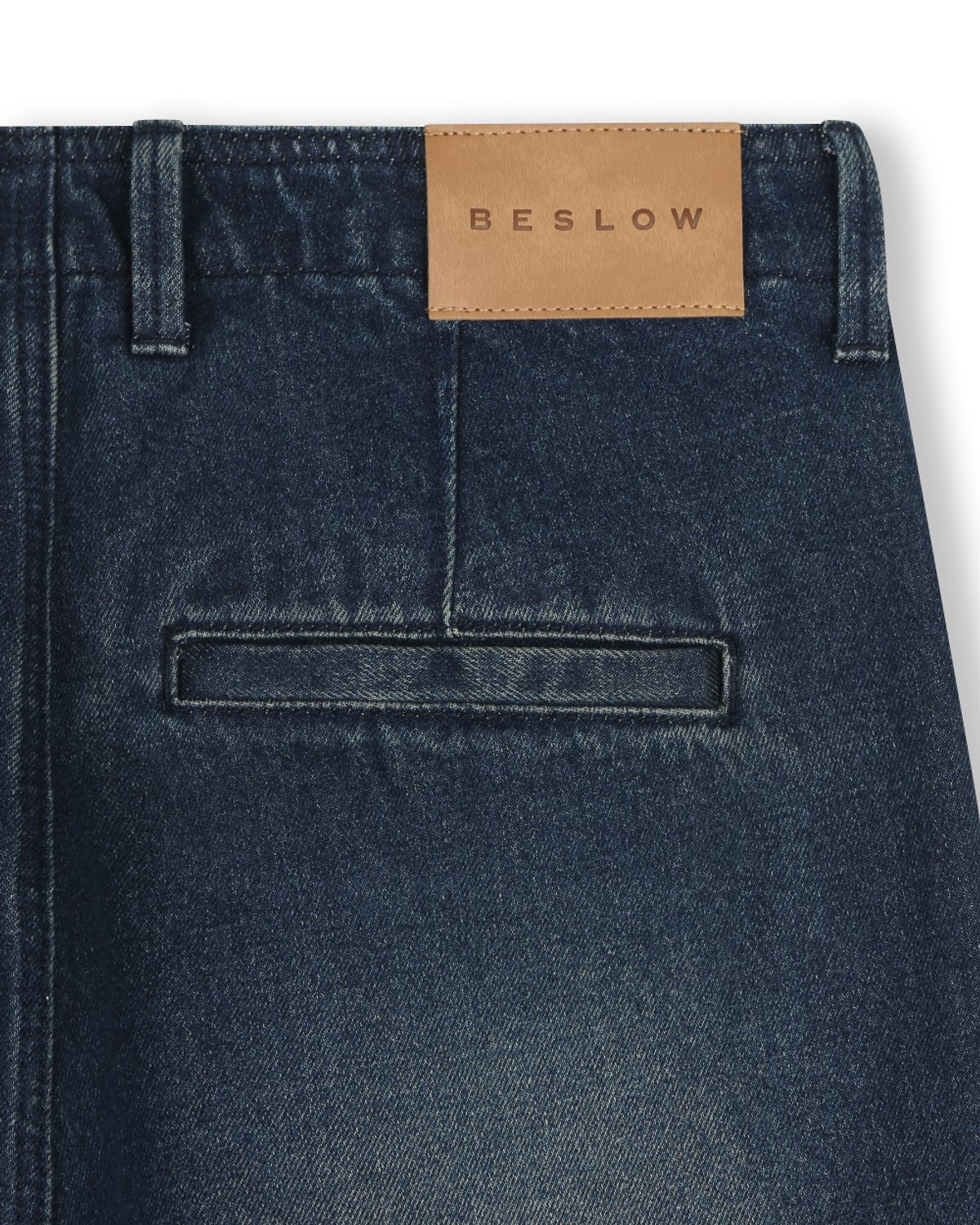 비슬로우(BESLOW) VINTAGE WASHED CHINO DENIM PANTS INDIGO