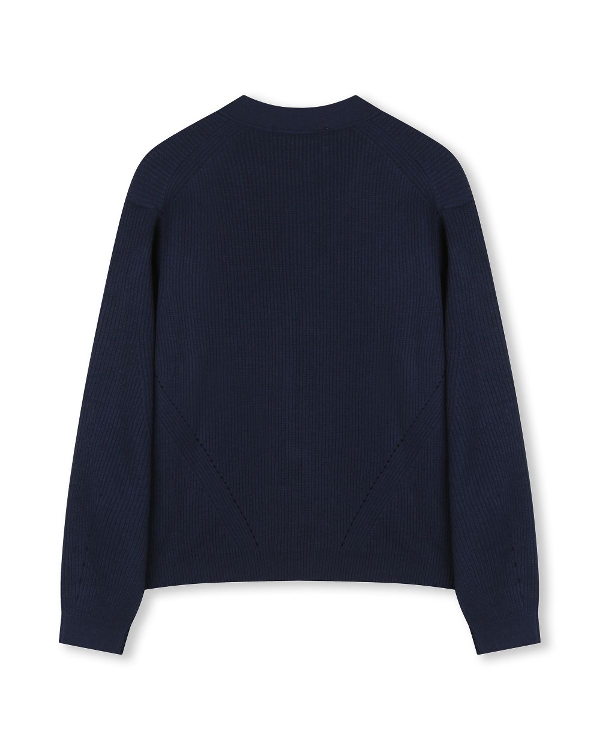 비슬로우(BESLOW) [비슬로우X패션튜브삭형]V NECK SHORT CARDIGAN NAVY