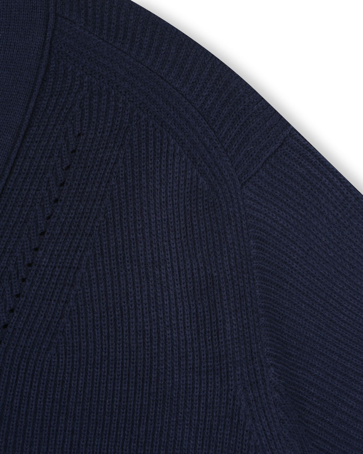 비슬로우(BESLOW) [비슬로우X패션튜브삭형]V NECK SHORT CARDIGAN NAVY