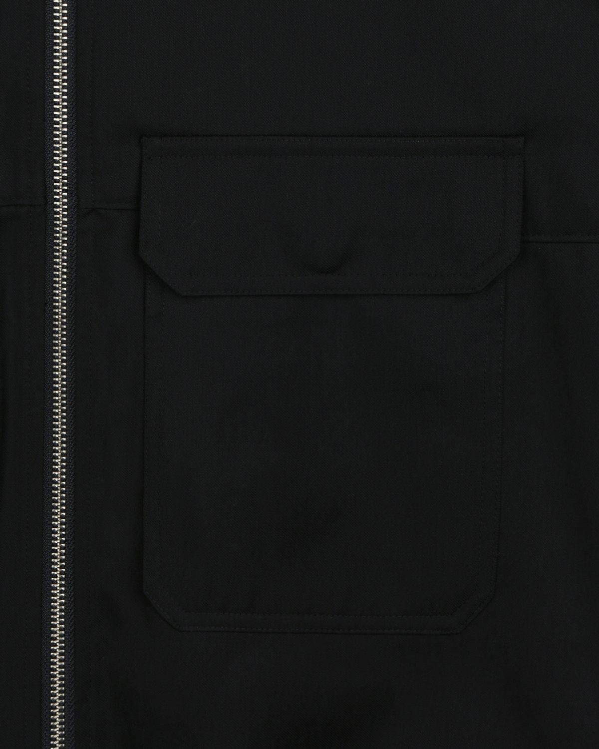 비슬로우(BESLOW) [비슬로우X패션튜브삭형]MILITARY ZIP-UP SHORT JACKET BLACK