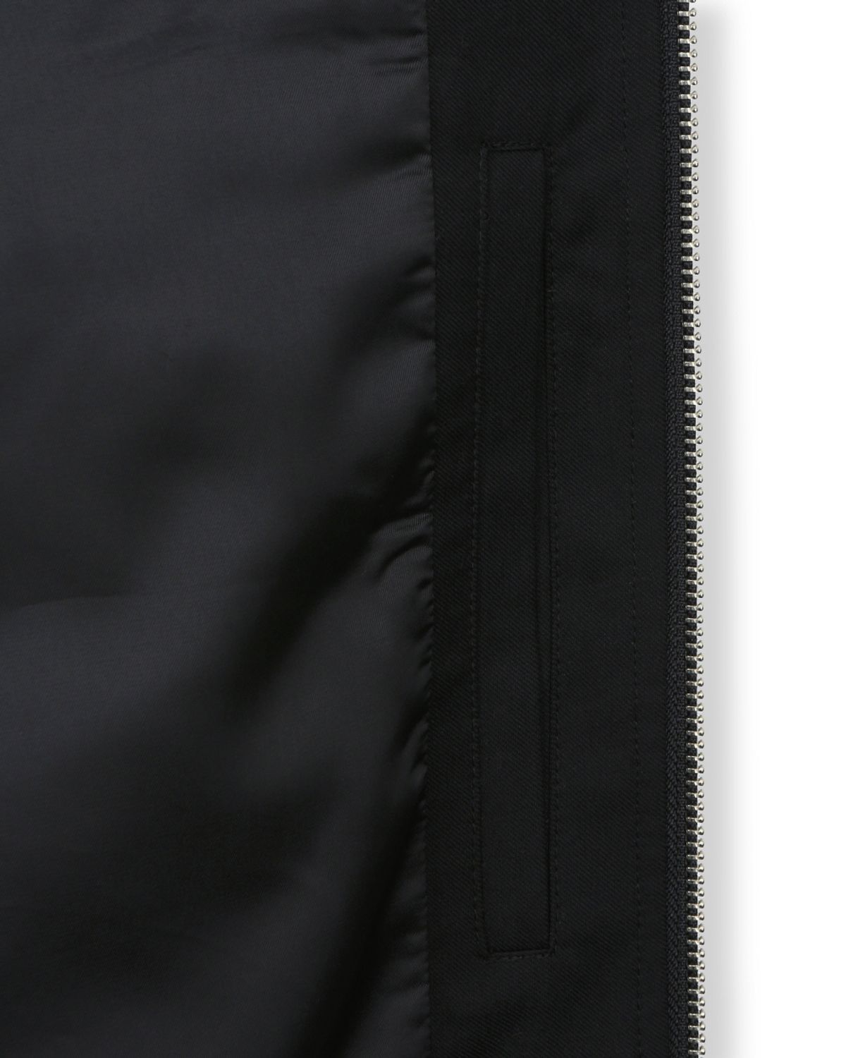 비슬로우(BESLOW) [비슬로우X패션튜브삭형]MILITARY ZIP-UP SHORT JACKET BLACK