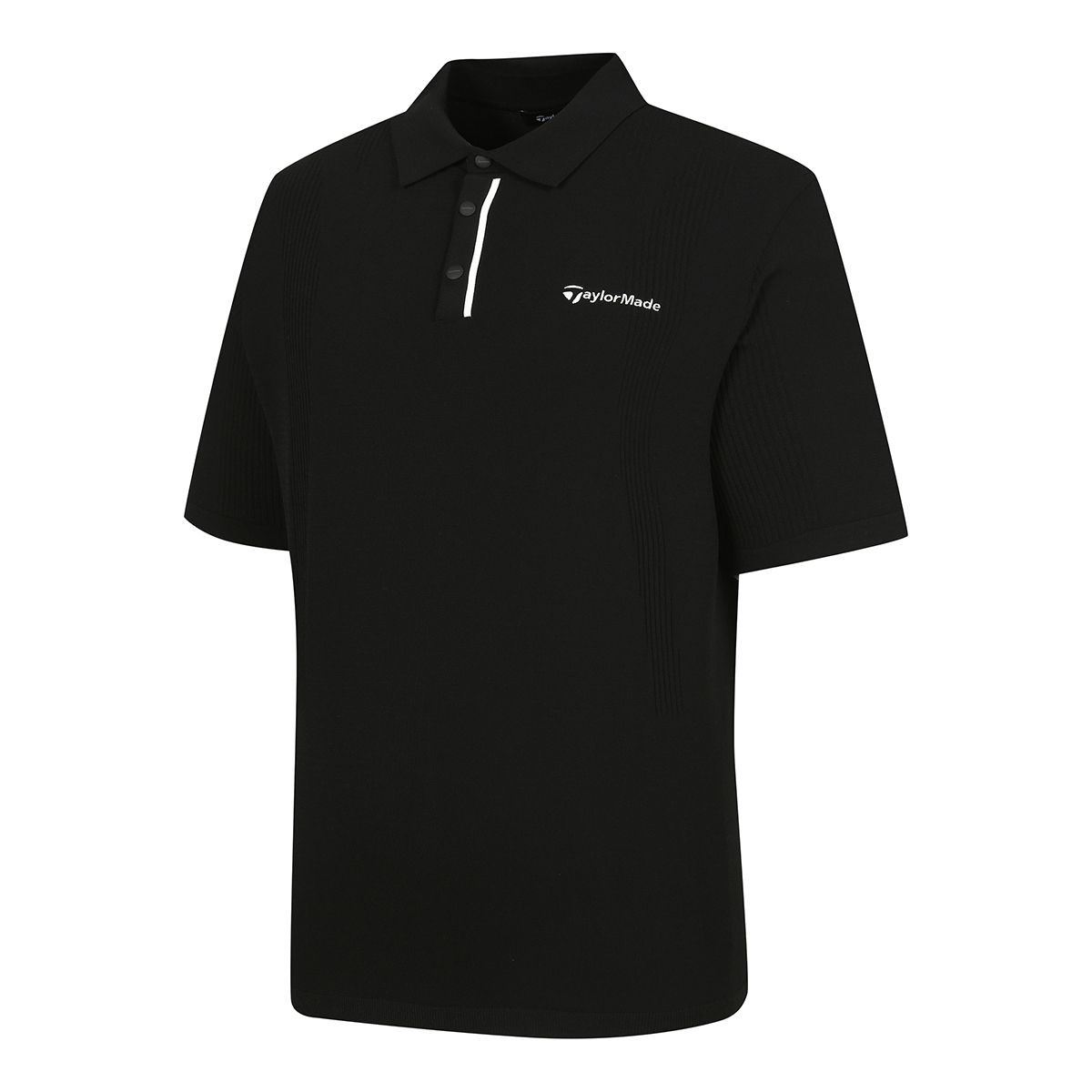 테일러메이드 어패럴(TAYLORMADE APPAREL) 남성 배색 포인트 카라 반팔 니트 TSO-21HG21-199