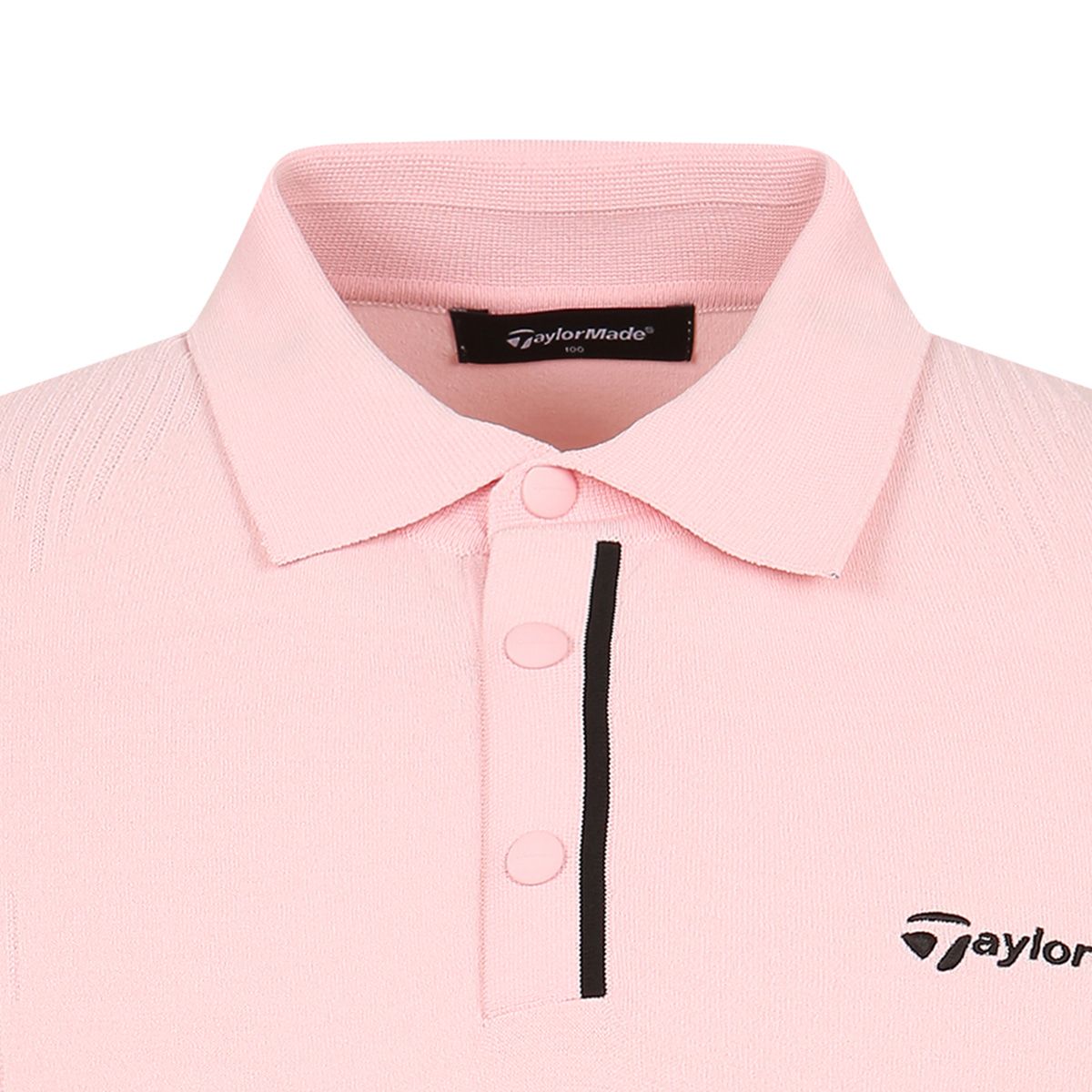 테일러메이드 어패럴(TAYLORMADE APPAREL) 남성 배색 포인트 카라 반팔 니트 TSO-21HG21-403