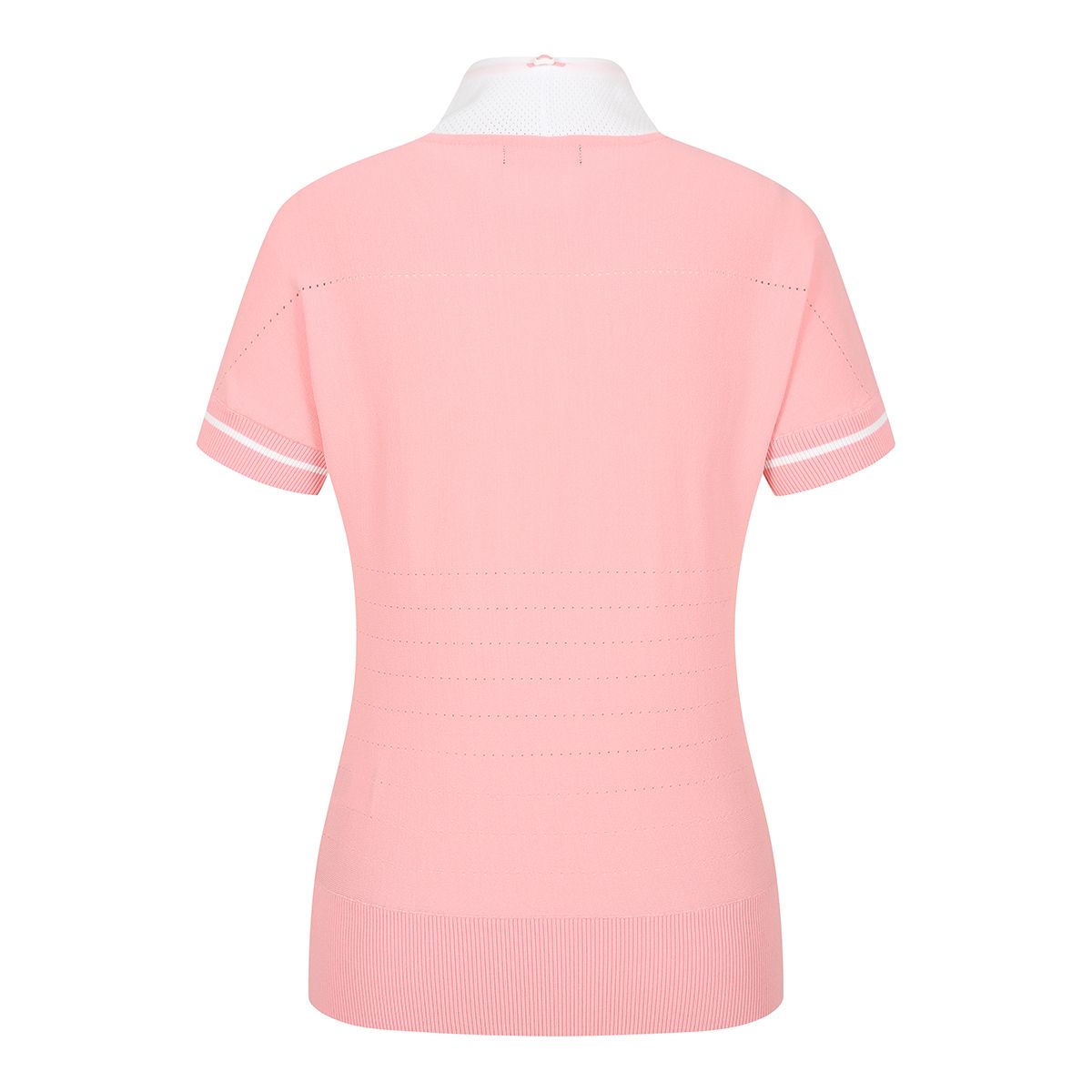 테일러메이드 어패럴(TAYLORMADE APPAREL) 여성 하이넥 반팔 니트 TSO-61HG21-403
