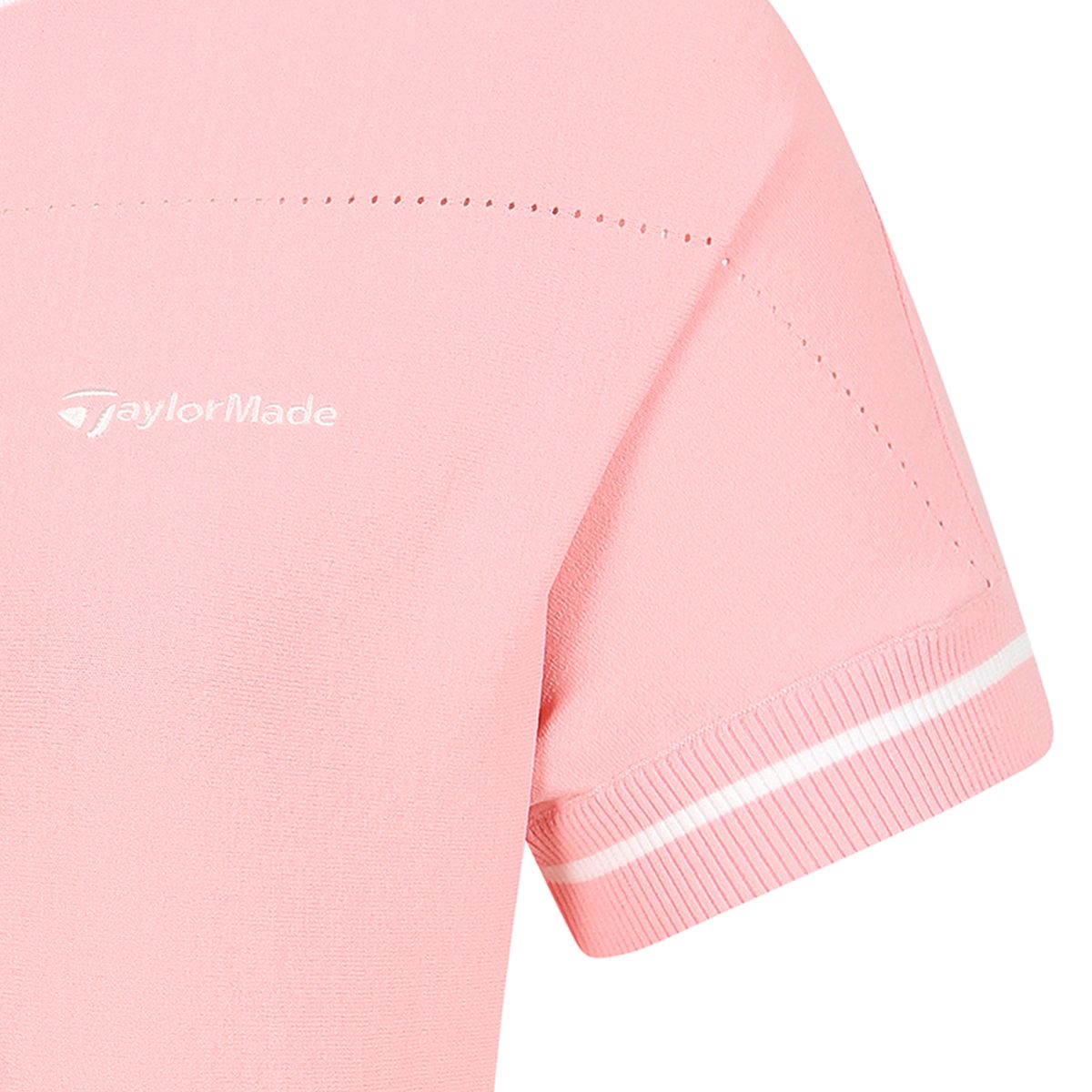 테일러메이드 어패럴(TAYLORMADE APPAREL) 여성 하이넥 반팔 니트 TSO-61HG21-403