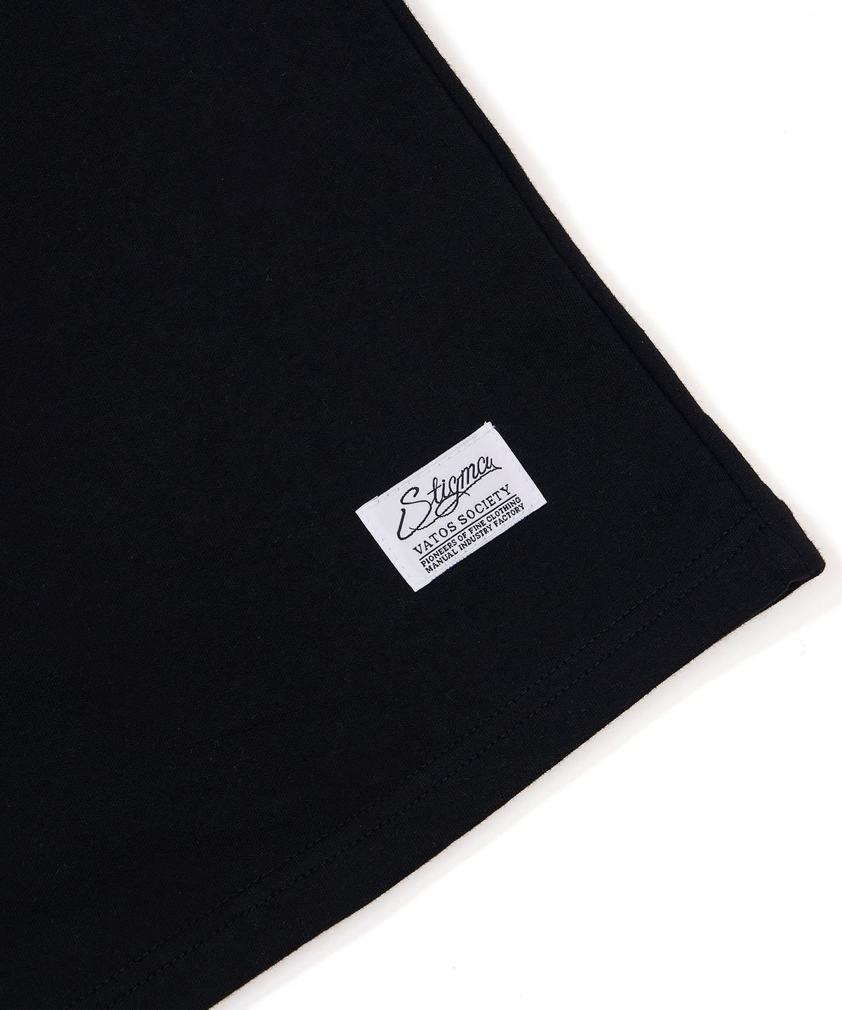 스티그마(STIGMA) Blur STGM Semi-oversized T-shirts Black