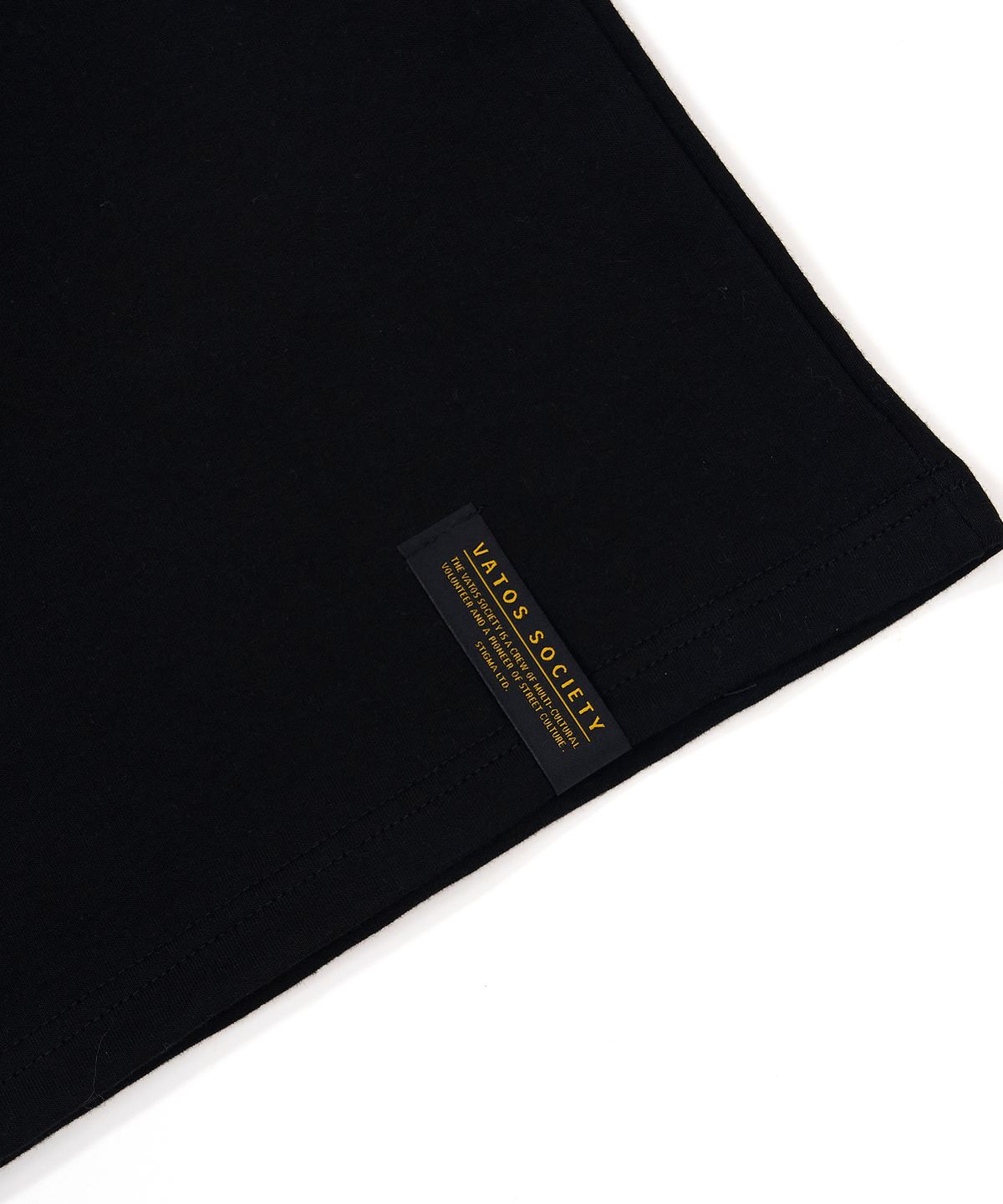 스티그마(STIGMA) Blur STGM Semi-oversized T-shirts Black
