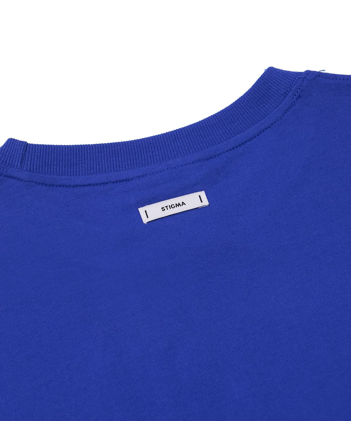 스티그마(STIGMA) Blur STGM Semi-oversized T-shirts Blue