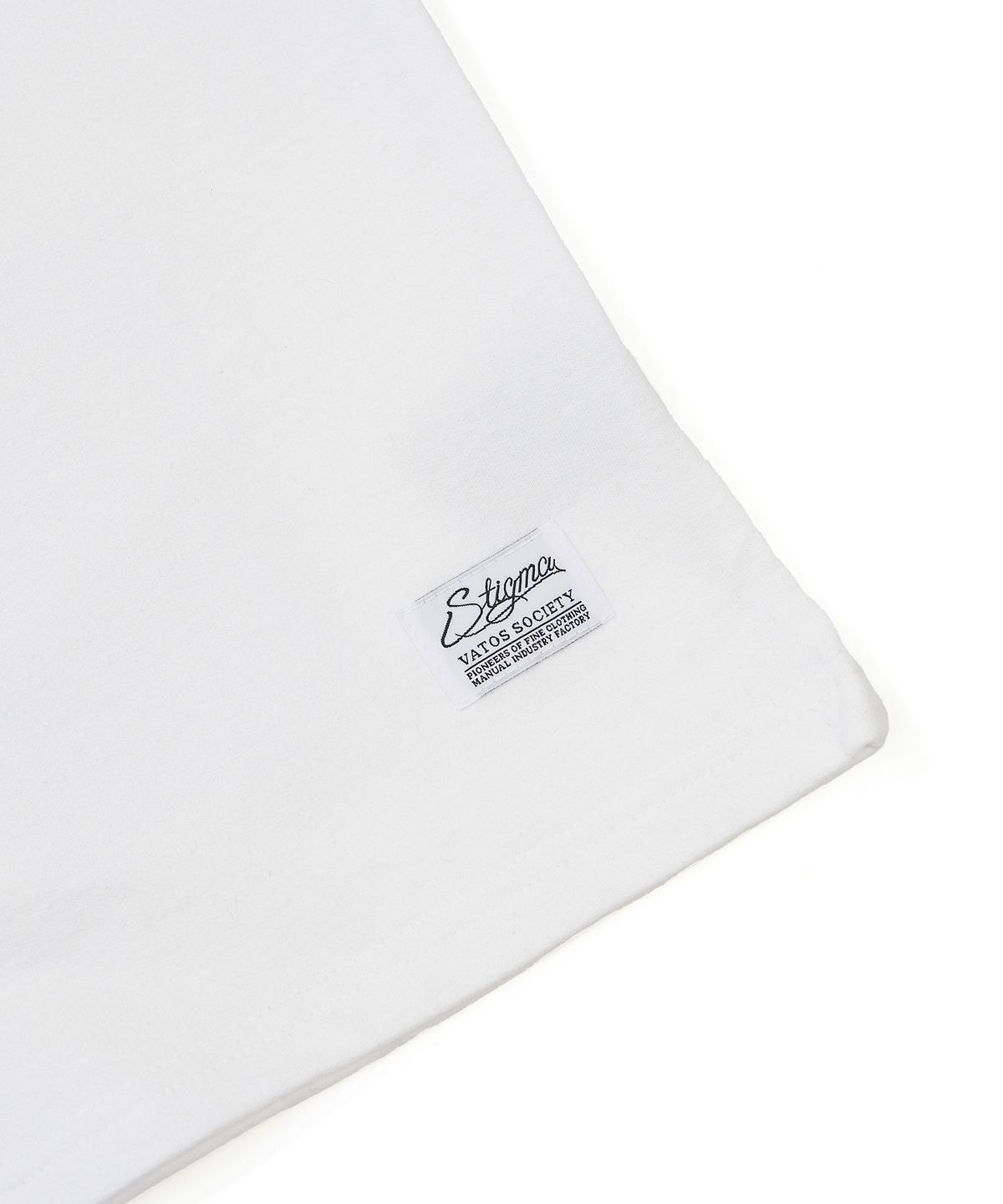 스티그마(STIGMA) Blur STGM Semi-oversized T-shirts White