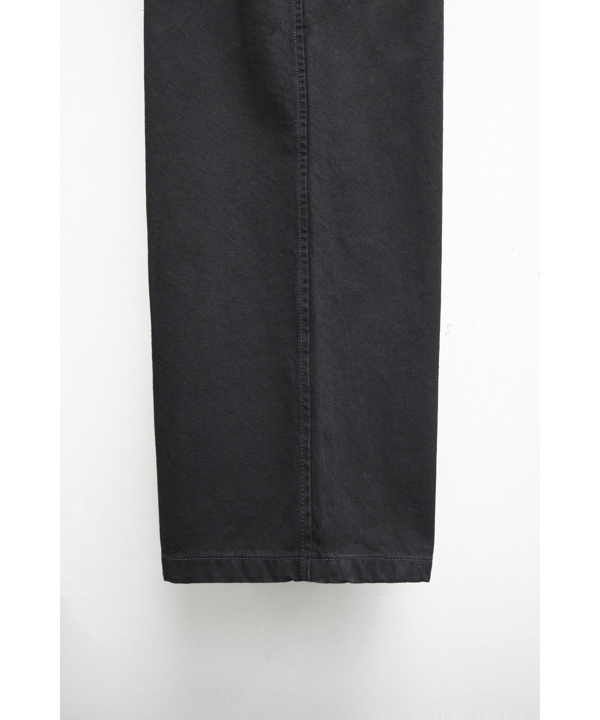 유스(YOUTH) Belted Denim Pants - Black