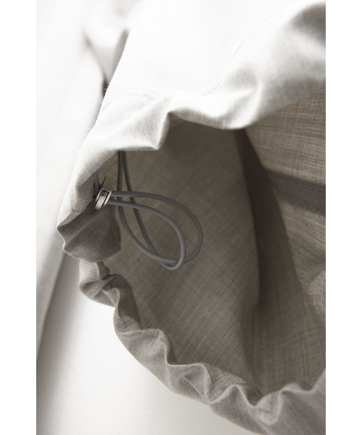 유스(YOUTH) Trimmed Banding Pants - Light Grey