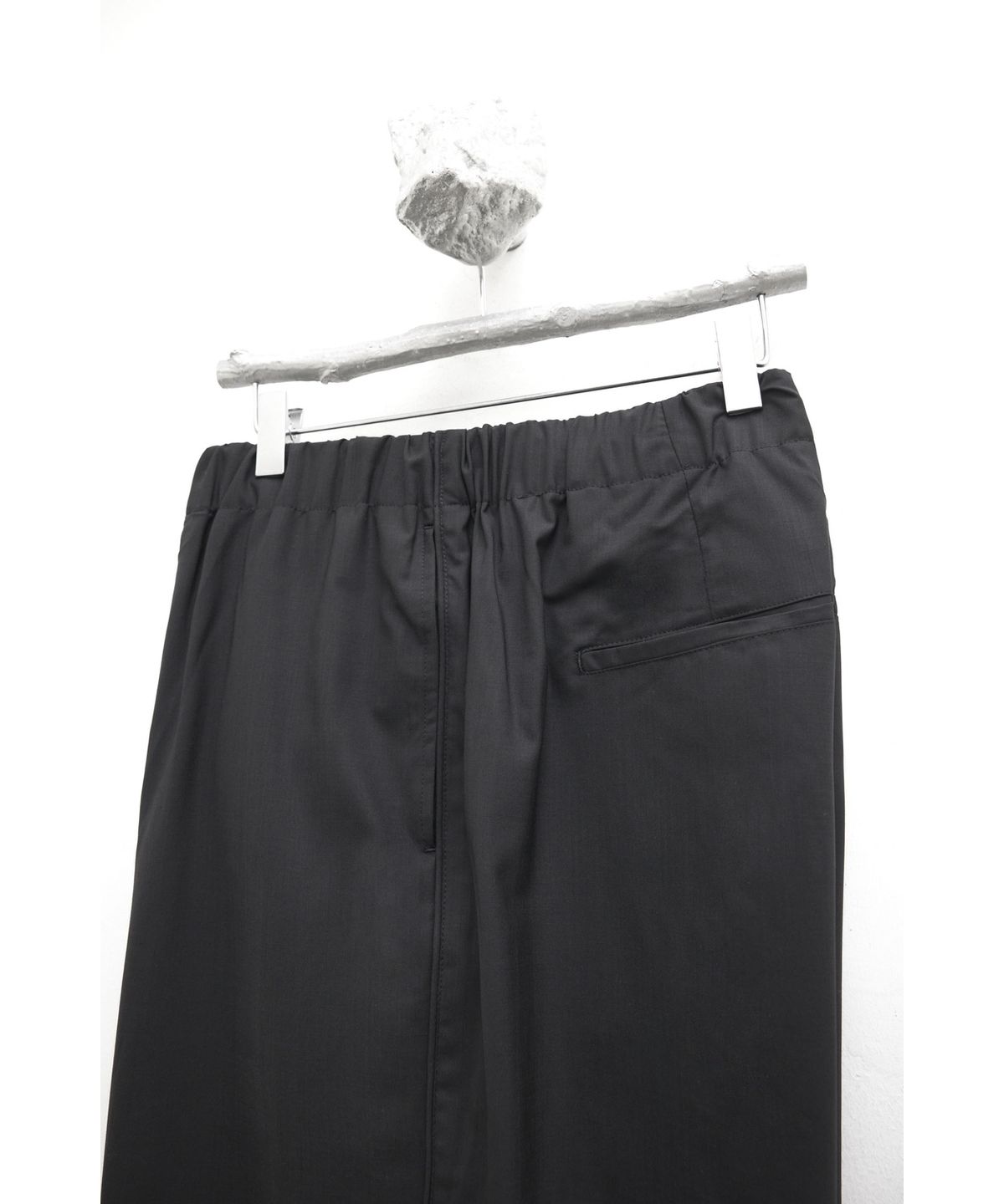유스(YOUTH) Trimmed Banding Pants - Black